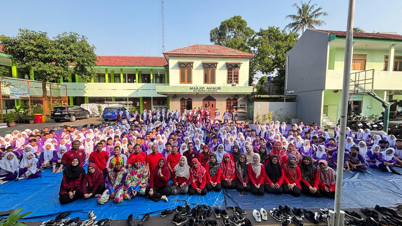 Semangat Kebersamaan dan Sportivitas Warnai Pembukaan Class Meeting MTs Negeri 2 Jakarta Selatan