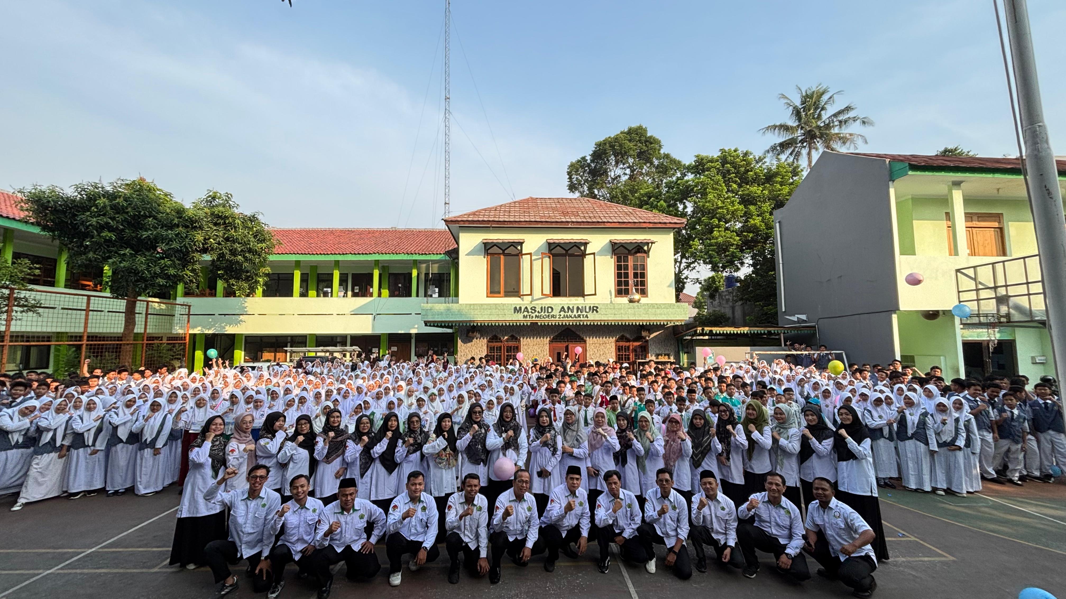 Mata Muda 2026/2027 Resmi Dibuka, MTs Negeri 2 Jakarta Sambut Peserta Didik Baru