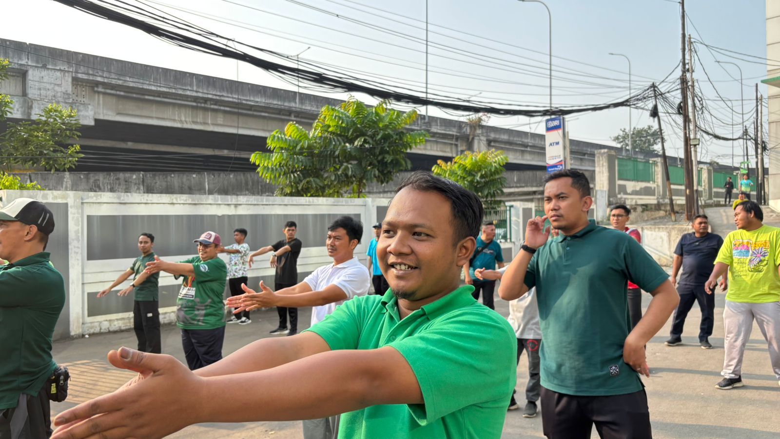 Senam Bersama Dalam rangka memperingati Hari Lingkungan Hidup Sedunia